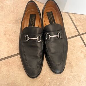 To Boot New York men’s Black Leather Loafers 10.5